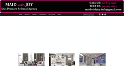 Desktop Screenshot of maidwithjoyonline.com